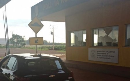 PRF recupera veículo em Ponta Porã (MS)