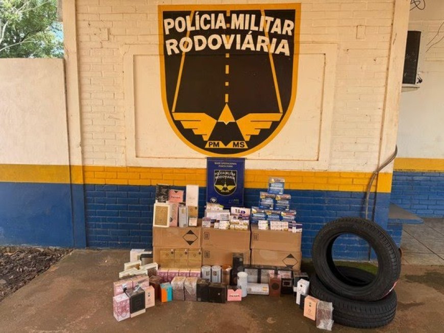 Medicamentos e anabolizantes são apreendidos pela polícia em MS