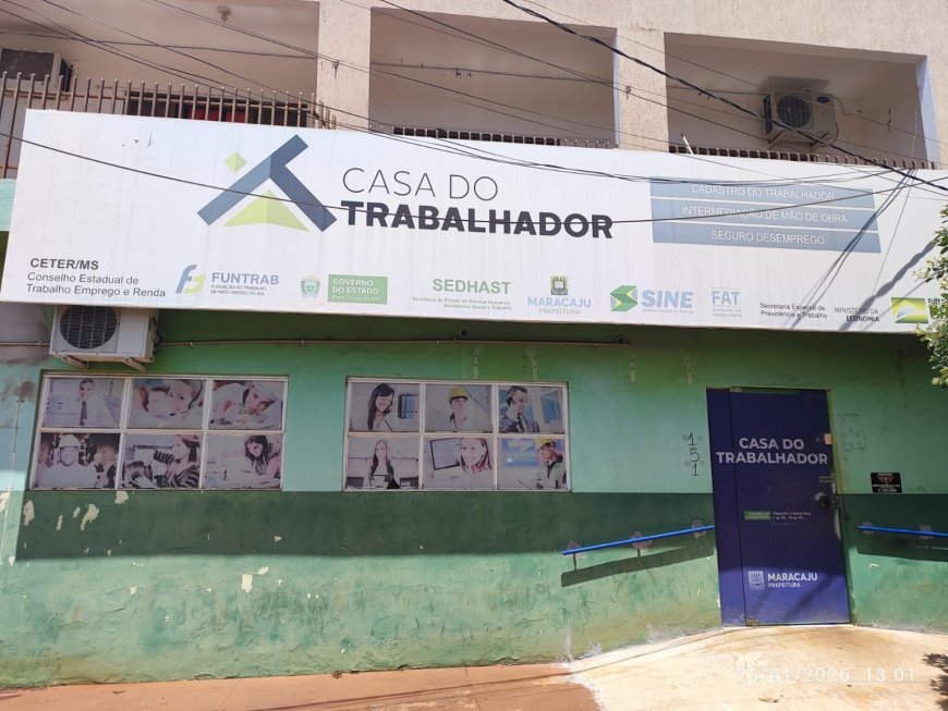 Casa do Trabalhador de Maracaju amplia oportunidades para jovens aprendizes