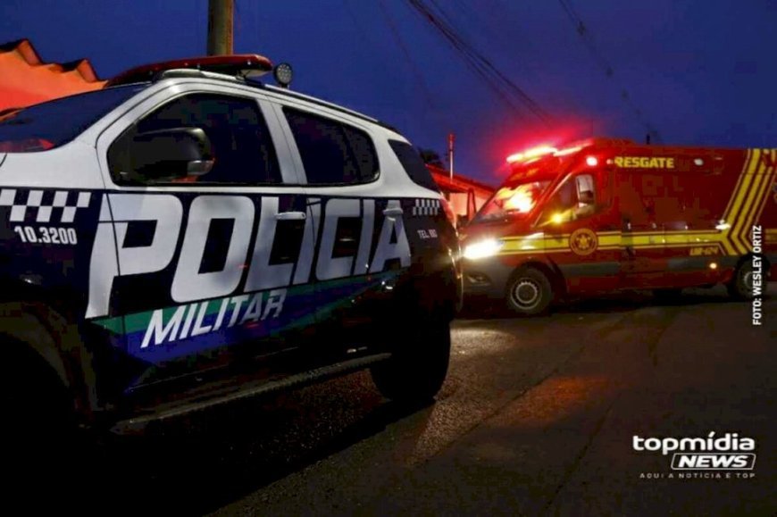 Homem é esfaqueado pela irmã durante discussão familiar em Maracaju