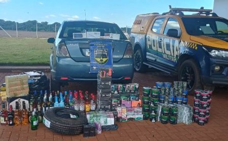 Maracaju: BPMRv apreende mercadorias avaliadas em R$ 75 mil na MS-162