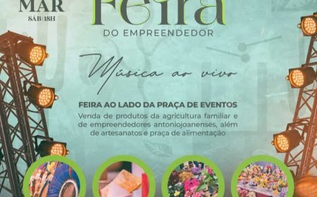 Feira do Empreendedor promete movimentar economia local e valorizar talentos de Antônio João