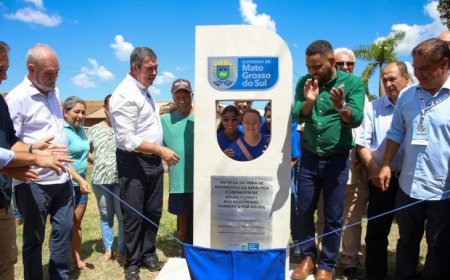 Antônio João recebe pacote de obras e investimentos do Governo de MS