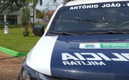 Polícia Militar de Antônio João cumpre mandado de prisão durante patrulhamento