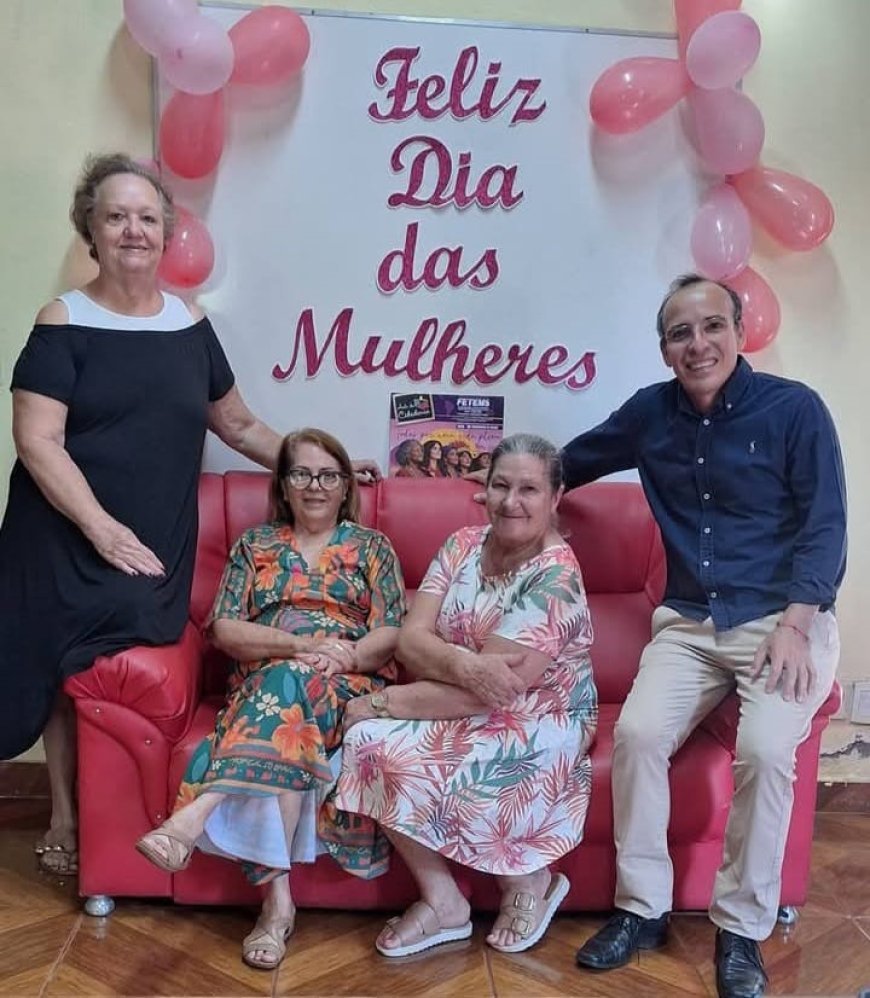 SIMTED realiza mobilização nas escolas e convida trabalhadoras da educação para evento em homenagem ao Dia das Mulheres