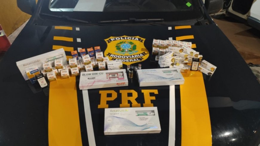 PRF apreende 198 medicamentos emagrecedores