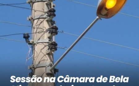 Câmara de Bela Vista vota veto do Executivo sobre revisão da taxa de iluminação pública