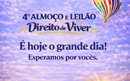 Almoço e Leilão Direito de Viver acontece hoje em Antônio João