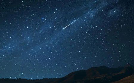Chuva de meteoros vai iluminar céu de MS nesta madrugada