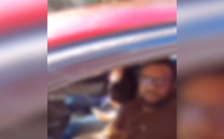VÍDEO: Mulher se revolta ao flagrar marido com outra no seu carro no Paraguai