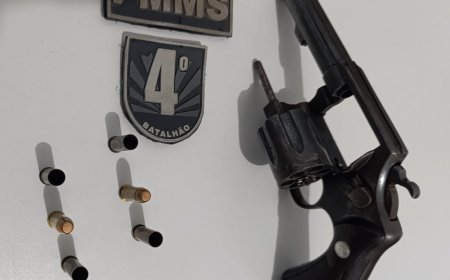 Polícia Militar prende homem após disparos de arma de fogo em via pública em Antônio João