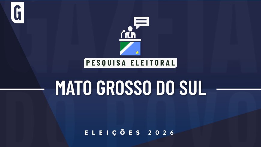 Real Time Big Data divulga pesquisa para governador e senadores no Mato Grosso do Sul