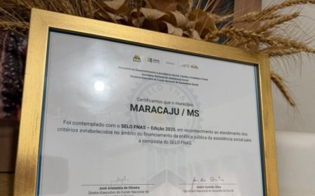 Maracaju conquista Selo FNAS 2025 e se destaca entre os municípios pela excelência na gestão da Assistência Social.
