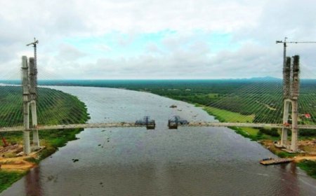 Últimos três metros: ponte que liga MS ao Paraguai pela Bioceânica fica pronta em julho