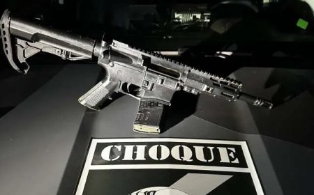 Polícia encontra fuzil M4 abandonado em avenida de Ponta Porã