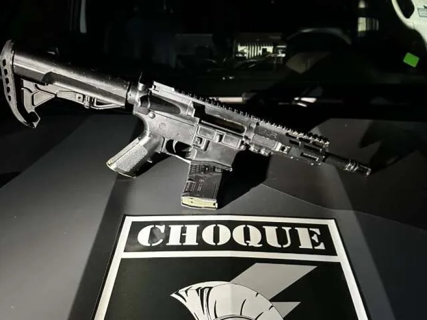 Polícia encontra fuzil M4 abandonado em avenida de Ponta Porã