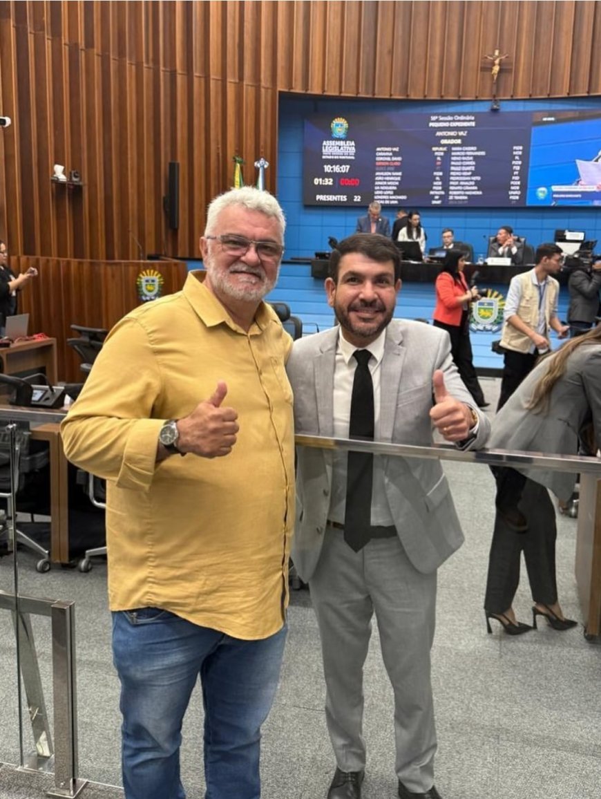 Presidente da Câmara de Antônio João declara apoio a Jamilson Name para deputado estadual