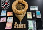 Polícia Militar cumpre mandados de prisão e prende homem por tráfico de drogas e uso de documento falso em Ponta Porã