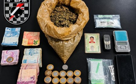 Polícia Militar cumpre mandados de prisão e prende homem por tráfico de drogas e uso de documento falso em Ponta Porã