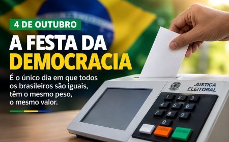 4 de Outubro: a festa da democracia 🇧🇷
