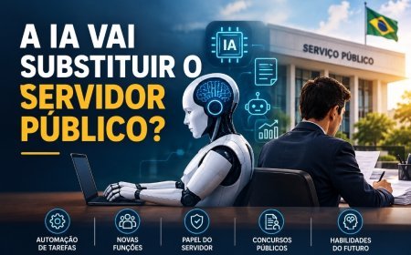 A INTELIGÊNCIA ARTIFICIAL VAI SUBSTITUIR O SERVIDOR PÚBLICO?