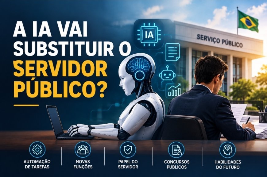A INTELIGÊNCIA ARTIFICIAL VAI SUBSTITUIR O SERVIDOR PÚBLICO?